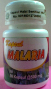 kapsul malaria